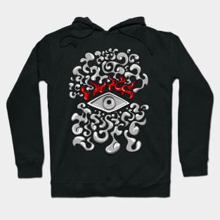 Metal eye Hoodie